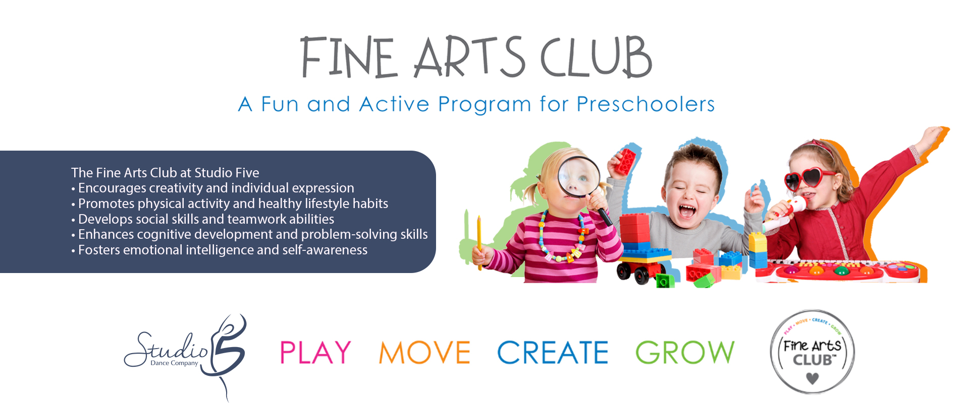 Fine Arts Club Preschool at Studio Five